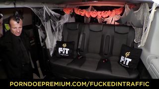 VIP SEX VAULT - Halloween fuck with British babe Jasmine Jae dressed as police woman