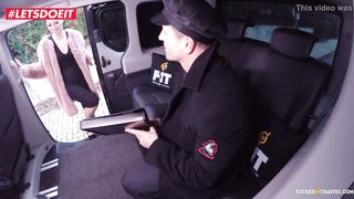 VIP SEX VAULT - Russian Babe Gets Drilled Hardcore by the Uber Driver (George Uhl & Sarah Highlight)