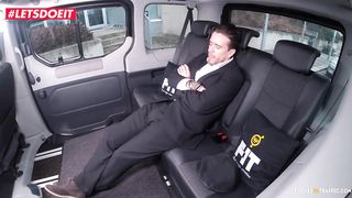 VIP SEX VAULT - Skinny Russian Babe Gets Drilled In Czech Taxi (Liz Heaven)
