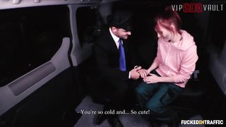VIP SEX VAULT - Czech Teen Girl Vanessa Shelby Bangs Hardcore With The Young Taxi Driver