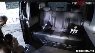 VIP SEX VAULT - Older Taxi Driver Bangs Hard On The Car With His MILF Sister In Law Any Maax