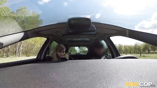 Fuck the Police - Stuck with the Fake Cop: blonde has to blow him